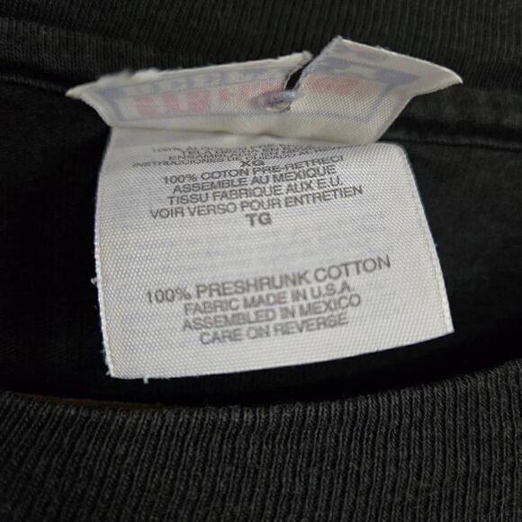 Chicago Bulls NBA All Time Best Record Bullieve It 95 96 Mens SZ XL Hanes Beefy - Picture 4 of 8